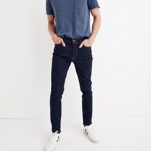 Madewell Men’s Skinny Jeans in Rinse Wash